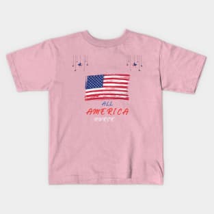 All American nurse Kids T-Shirt